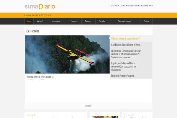 sumadiario.com site used Sumadiario