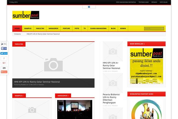 Tribunal theme site design template sample