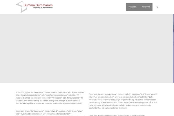 Accounting theme site design template sample