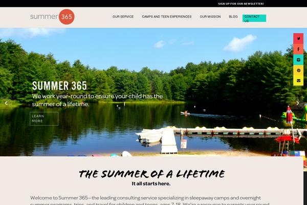 summer365.com site used Summer365-child