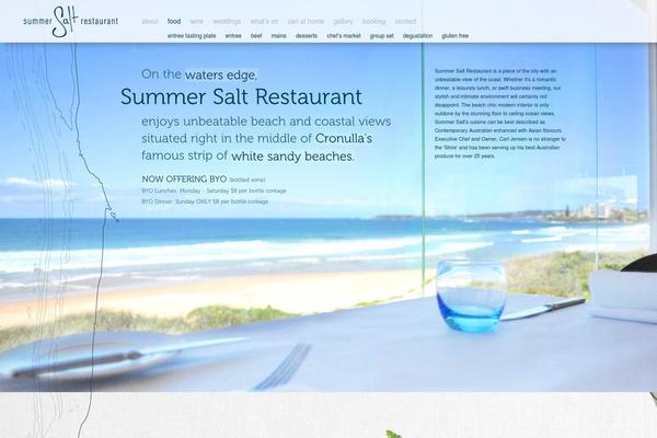 summersalt theme websites examples