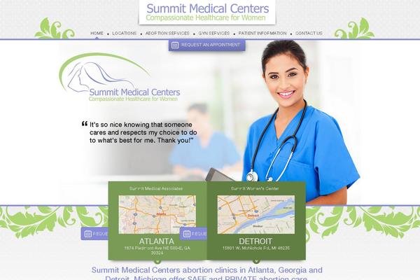 summitcenters.com site used Summit-medical-centers