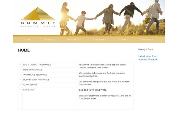 summitfinancial.co.nz site used Summit_financial