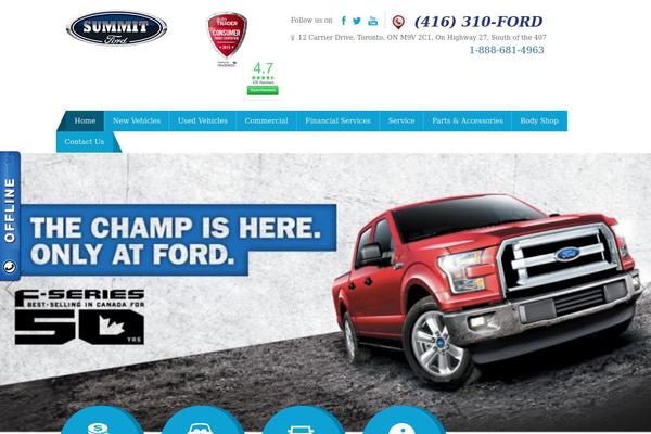 summitford.com site used Ed-template-gm-child-ford