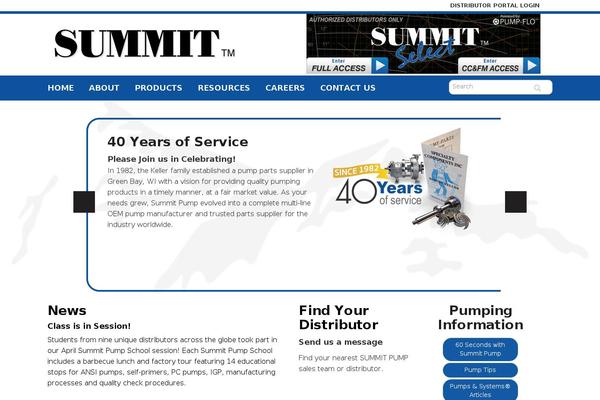 summitpump.com site used Summit_pump