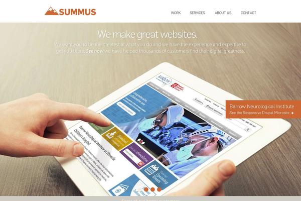 summus.io site used Wordherd-gutenberg