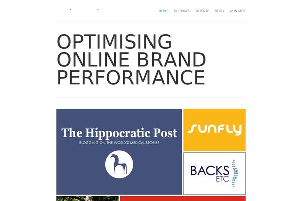 Site using Better WordPress Minify plugin