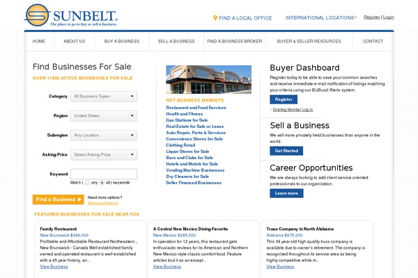 sunbelt WordPress theme, websites list used sunbelt theme sunbelt theme websites examples