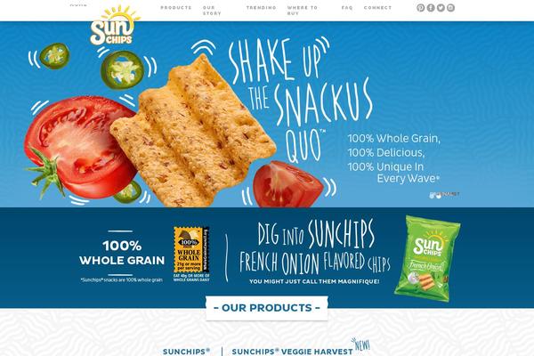 sunchips.com site used Sunchips
