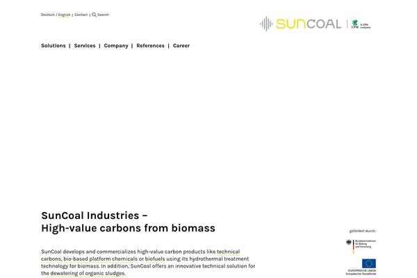 suncoal.com site used Suncoal
