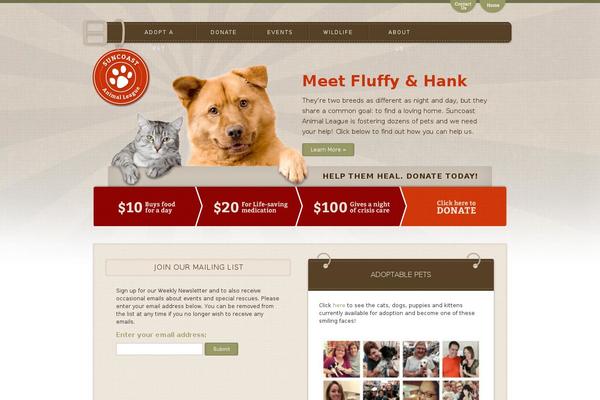suncoast WordPress theme, websites list used suncoast theme suncoast theme websites examples