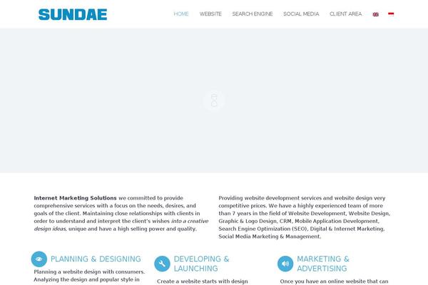 Codeus theme site design template sample