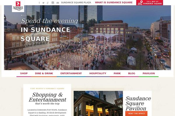 sundancesquare.com site used Sundance-square