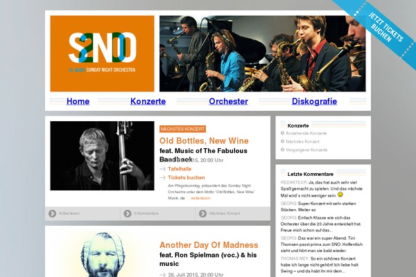 sunday-night-orchestra.de site used Sno