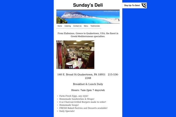 Twenty Twenty theme site design template sample