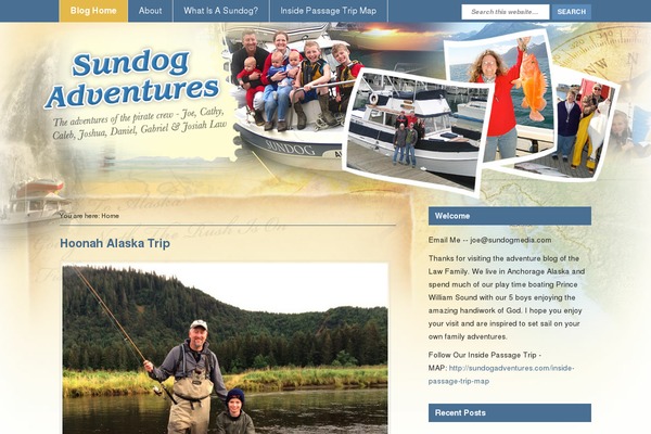 Core theme site design template sample