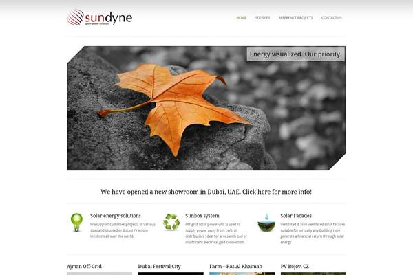 sundyne.cz site used Ut-gogreen