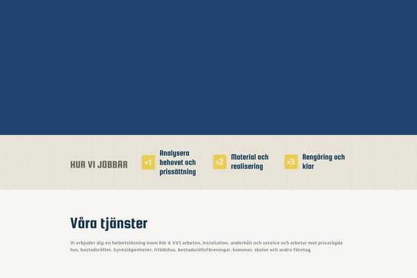 BeTheme Child theme site design template sample