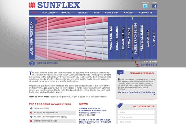 sunflexng.com site used Sunflex