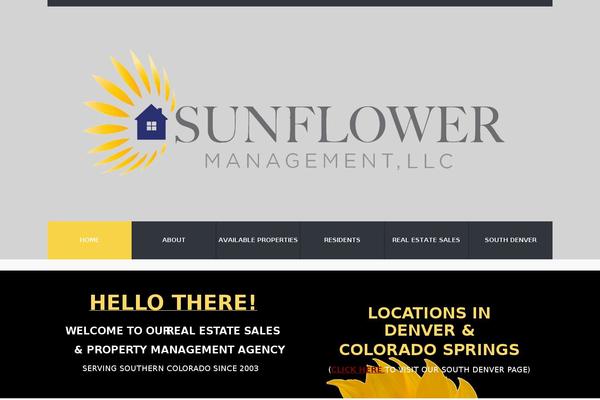 sunflower-management.com site used Cherry Framework
