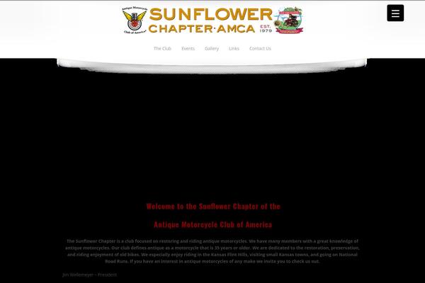 sunfloweramca.org site used Princess-theme