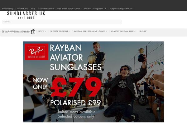 sunglassesuk.com site used Flatsome