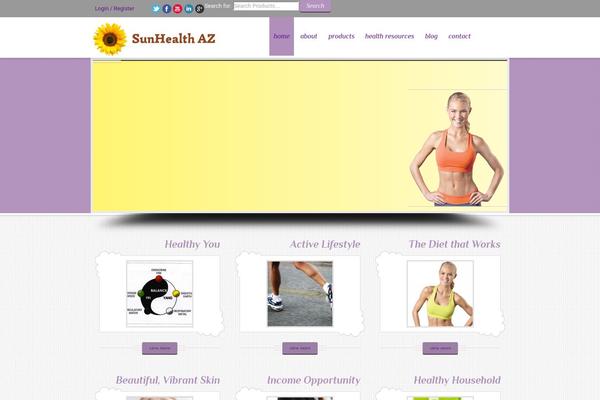 Divi theme site design template sample