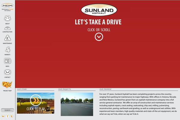 sunlandasphalt.com site used Sunland