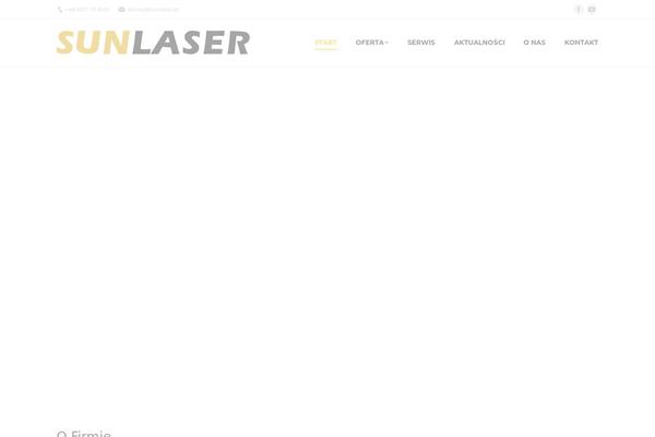 The7 theme site design template sample
