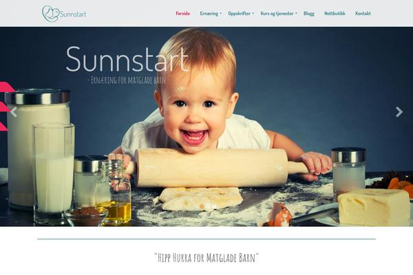 Happychild-child theme site design template sample
