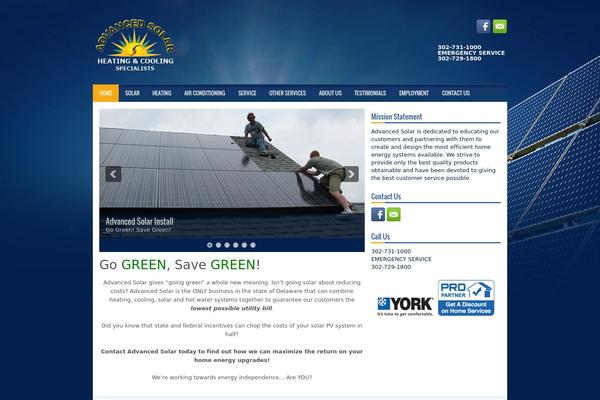 sunnydelaware.com site used Solarpower