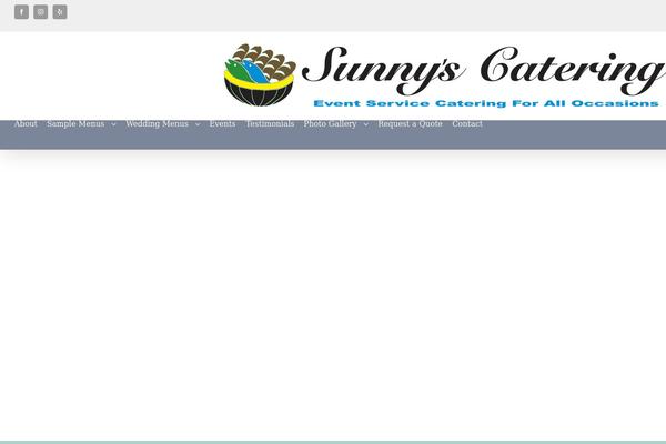 sunnyscatering.com site used Avada Child Theme
