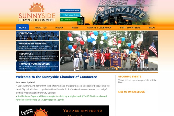 sunnyside theme websites examples