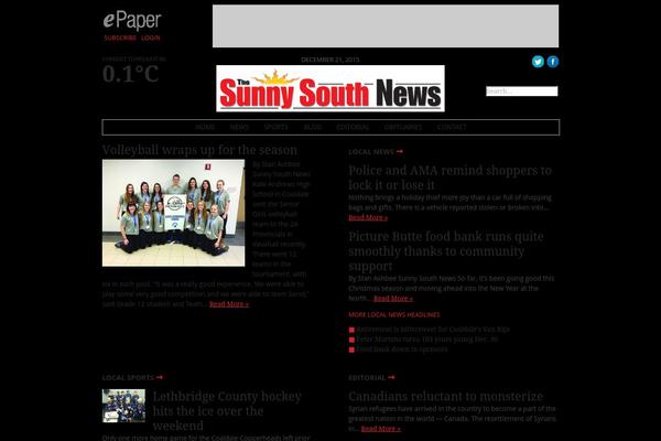 Ang_weekly_publications theme site design template sample