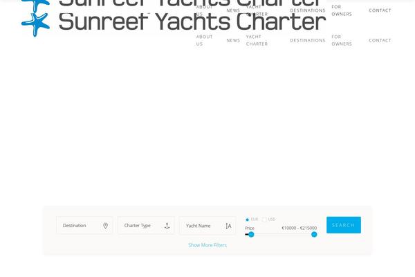 sunreef-charter.com site used BonVoyage