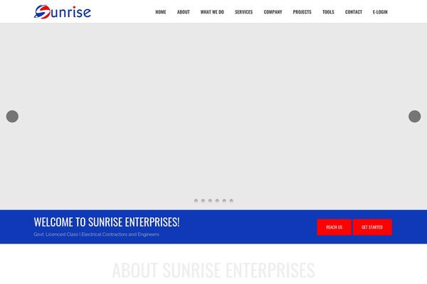 sunriseenterprises.co.in site used Sunriseenterprises