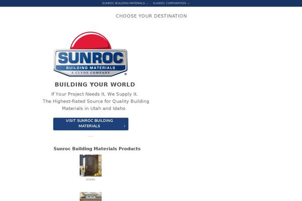 sunroc.com site used Sunroc