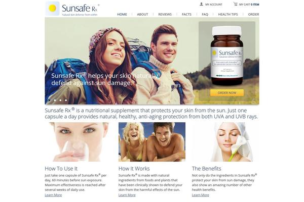sunsaferx.com site used Sunsaferx2.0