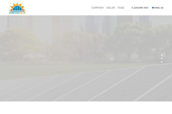 sunsationsolar.com site used Sunsationsolar