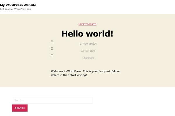sunserver.org site used Twenty Twenty