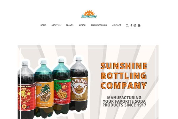 sunshinebottling.com site used Verdure