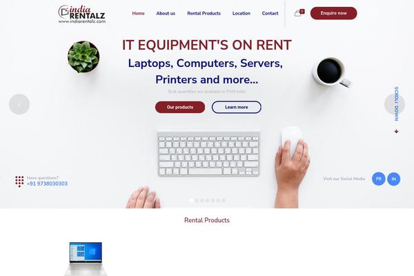 Site using Elementor plugin
