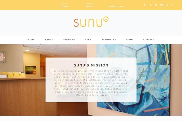 sunuwellness.com site used Sunu