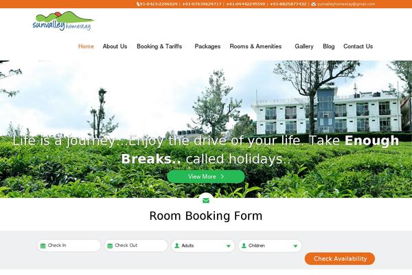 Sohohotel-child theme site design template sample