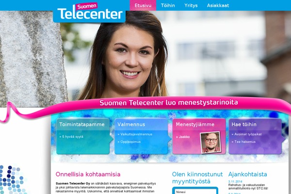 suomentelecenter.fi site used Soldem