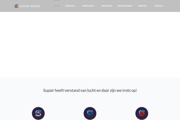 supairgroep.nl site used Thefox-new