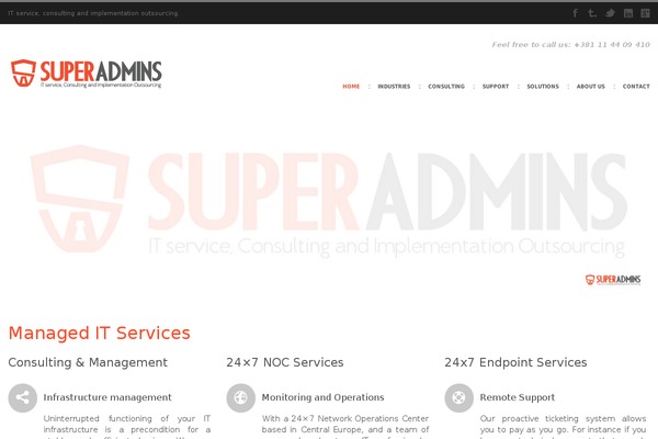 superadmins.com site used Superadmins