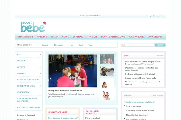 superbebe.ro site used Newspaper