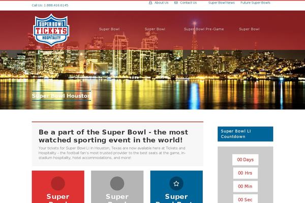 Site using T(-) Countdown plugin