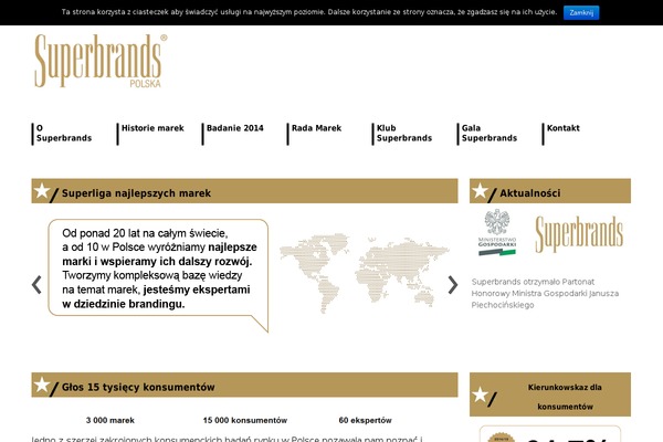 superbrands.pl site used Superbrands